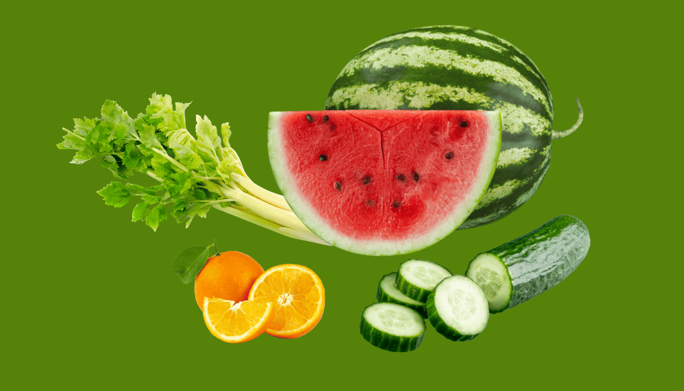 fruits for hydration and gut function